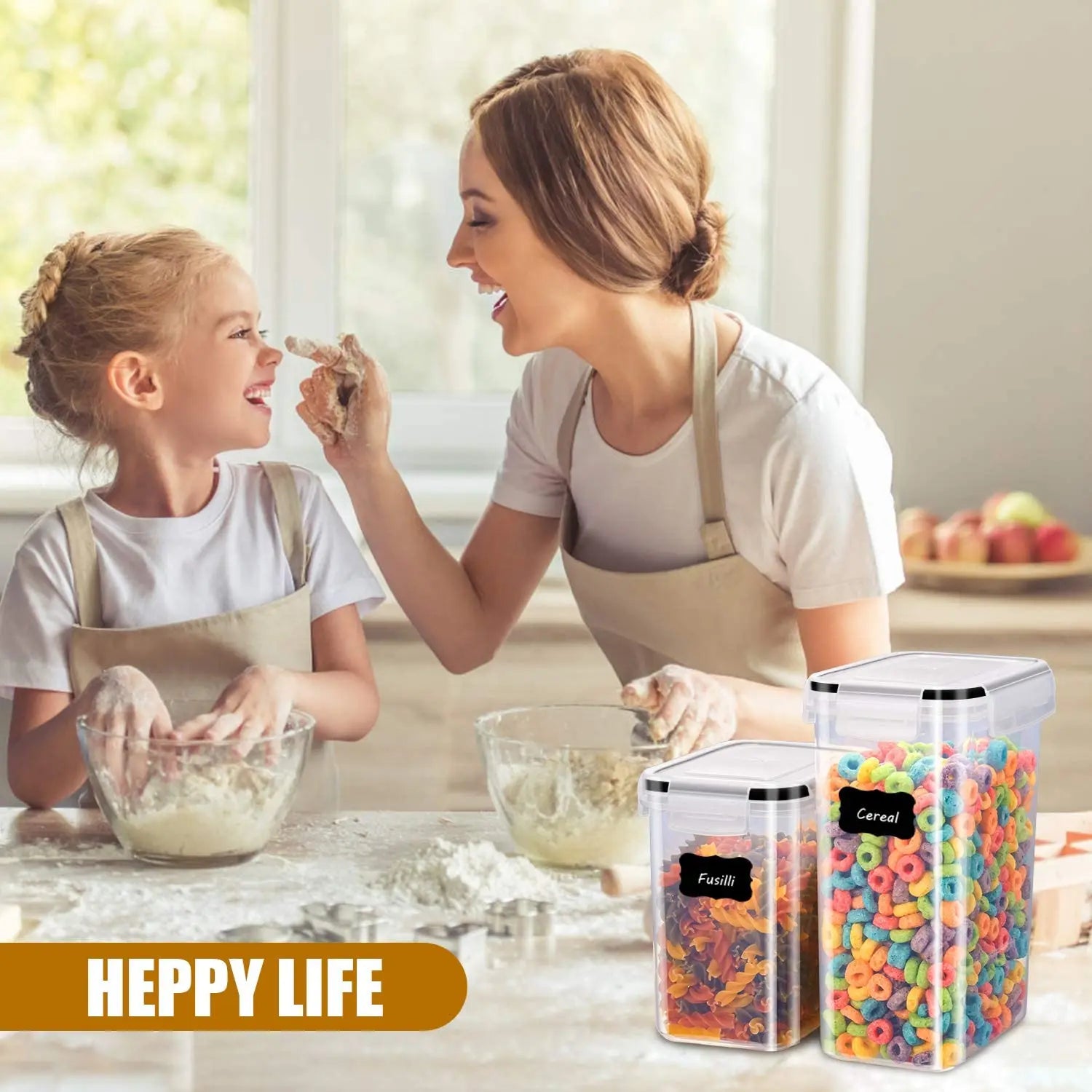 Airtight Food Storage Container Set (7-Piece)
